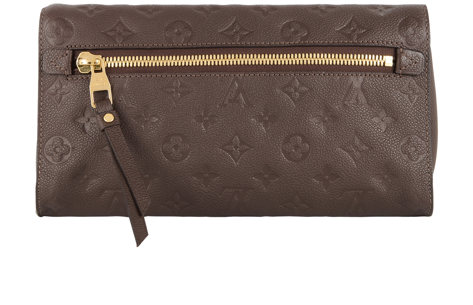 Empreinte Petillante Clutch, &pound;450, Handbags, Brown, Leather, Back view
